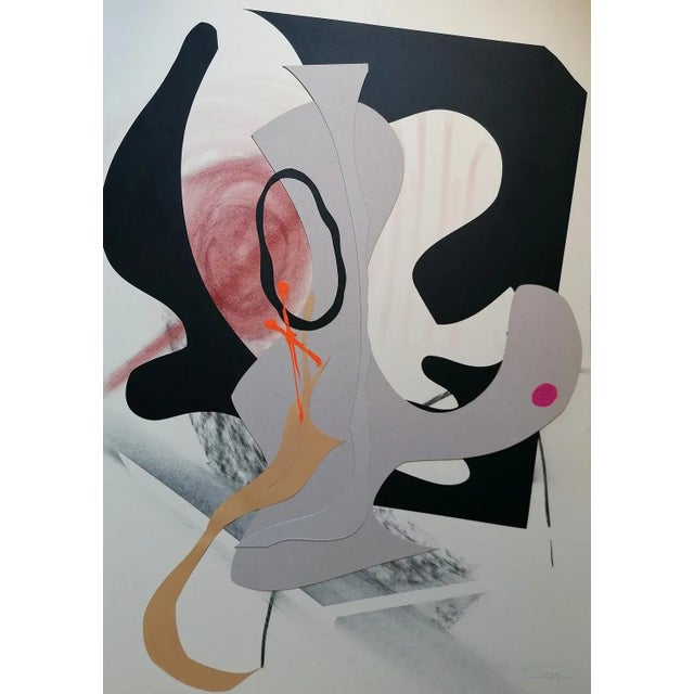 Stefano Mazzolini, Catusa, 2023, Collage on Paper For Sale - Image 6 of 6