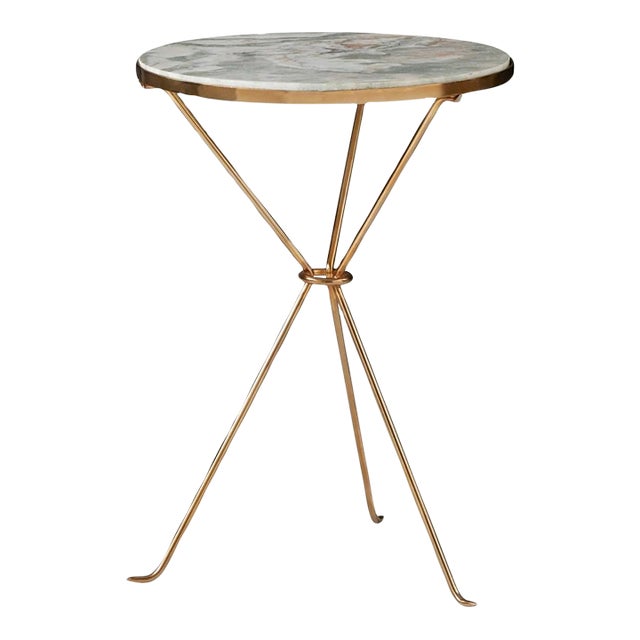 Modern History Onyx Spot Table For Sale