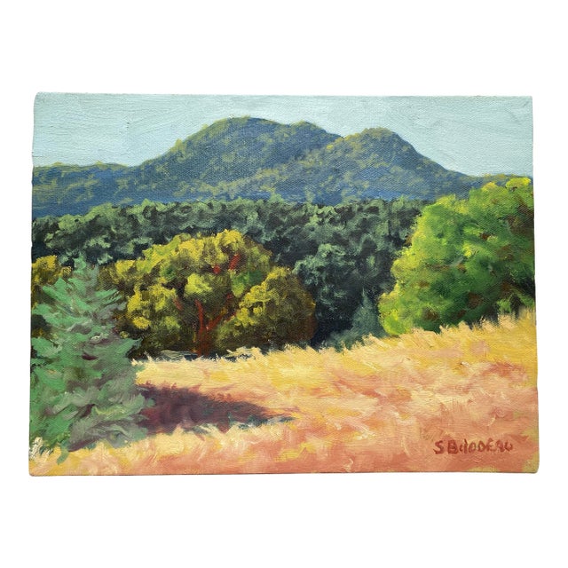 “Konocti From the East” - Original Painting by Steven Guy Bilodeau For Sale