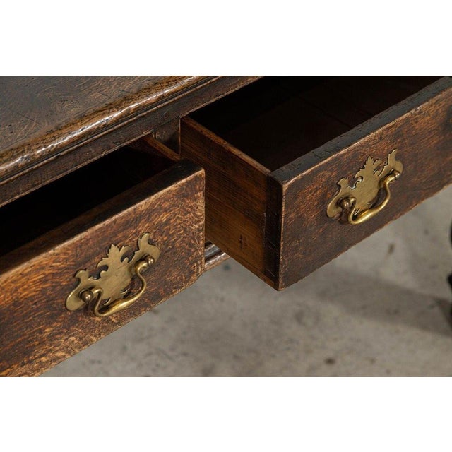 English Oak Dresser Base, 1790 For Sale - Image 10 of 17