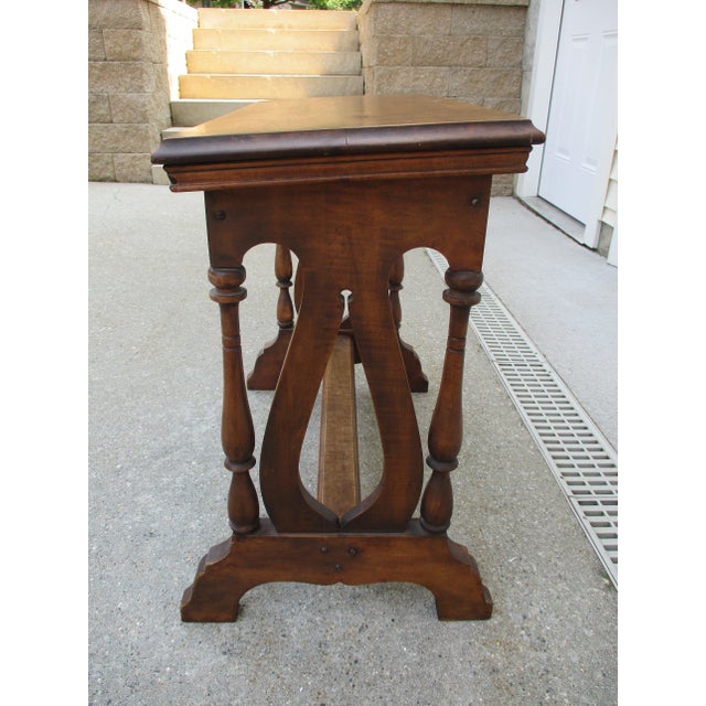 Antique Piano or Organ Music Bench Stand For Sale - Image 10 of 10
