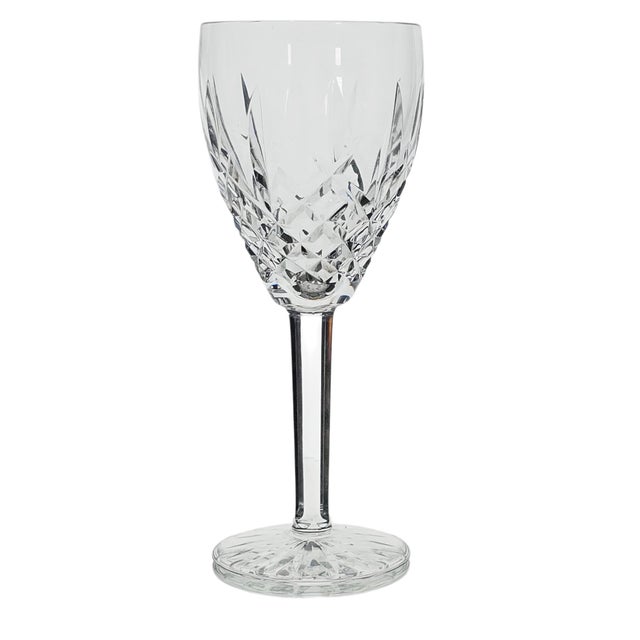 Late 20th Century Late 20th Century Waterford Crystal Araglin Wine Glasses, Set of 4 For Sale - Image 5 of 14