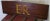 E 11 R Gold Monogrammed on Teak, 1950s For Sale - Image 6 of 9