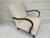 Art Deco Armchair in Lamb's Bouclé by J. Halabala, 1920s For Sale - Image 17 of 18