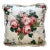 Decorative Pillow Made from Vintage Rockingham Rose Ramm Fabric | Chairish
