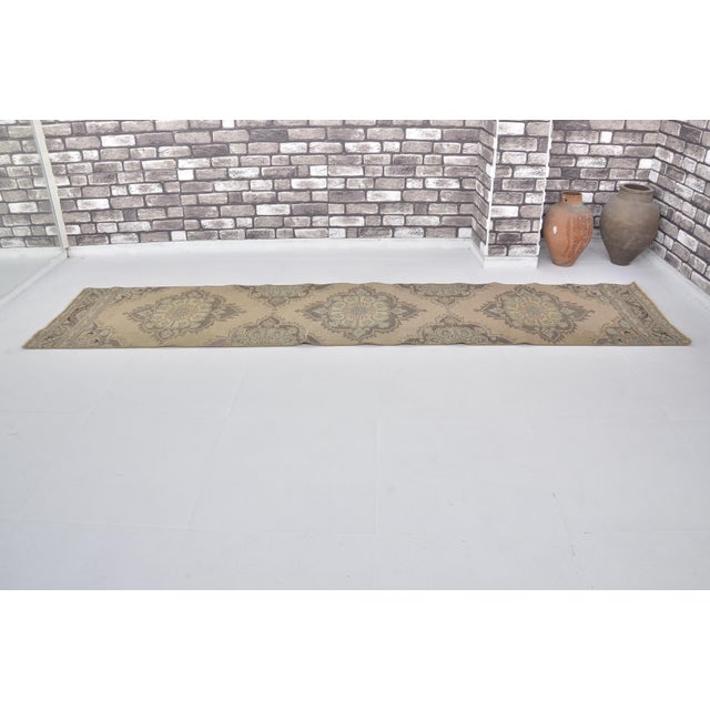 Handmade wool carpet in Turkish Anatolia , Vintage Oushak Rug,Turkish Vintage Anatolian Rug, Handmade wool Rug . One Of...
