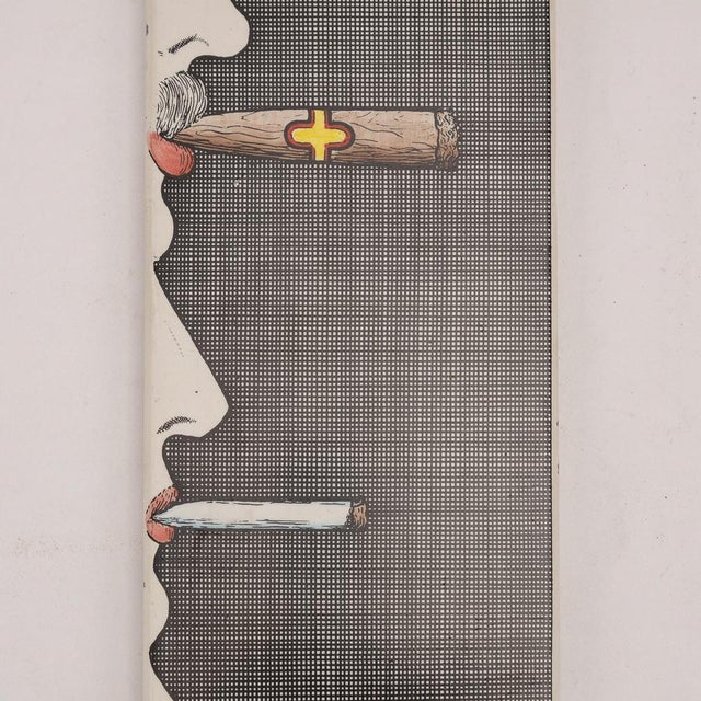 Gray Large 20th Century Metal Matchbox by Piero Fornasetti, Italy, 1960s For Sale - Image 8 of 13