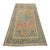 Tabriz Rug 4'9'' X 8'5'' Pink Wool Vintage Distressed Hand-Knotted Carpet For Sale