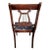 Duncan Phyfe 1940s Duncan Phyfe Style Carved Wood Lyre Back Side Chair With Upholstered Seat For Sale - Image 4 of 5