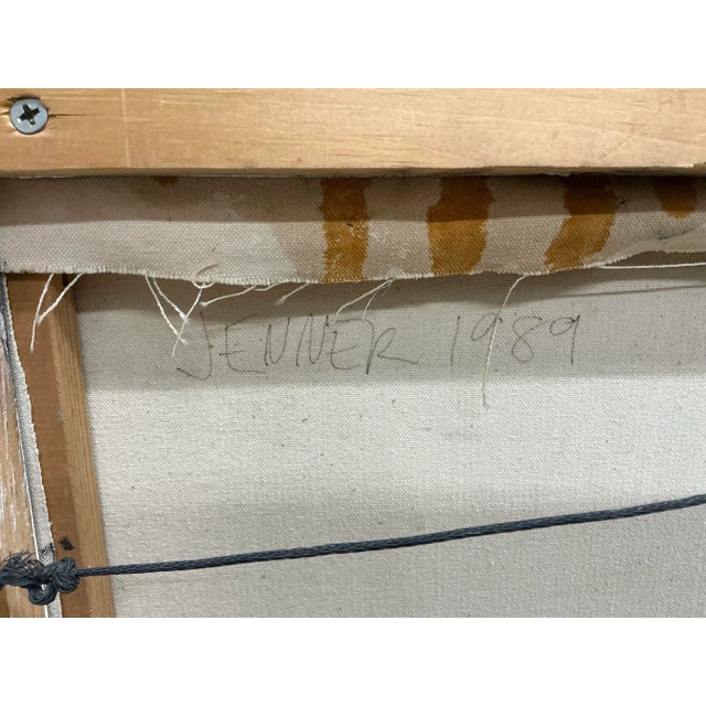 Mixed Media Nude Painting by Jenner . For Sale - Image 12 of 12