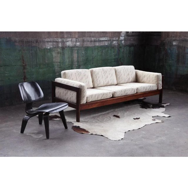 Postmodern Bastiano Sofa with Upholstered Cushions attributed to Tobia Scarpa for Knoll, 1960s For Sale - Image 10 of 13