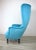 Velvet Lounge Chair in the style of Tom Dixon, in Restored conditions. Designed 1990 to 1999 This piece is designed in the...