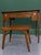 1960s Mid-Century Drexel Profile Walnut Vanity and Matching Stool by John Van Koert Cir. 1960 For Sale - Image 5 of 12