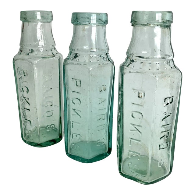 Antique Glasgow Pickle Jar For Sale