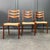 Vintage Danish Chairs, Set of 3 For Sale - Image 3 of 18