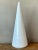 Elevate your interior with this captivating vintage Italian Vetri art glass swirl cone lamp, a testament to exquisite Mid-...
