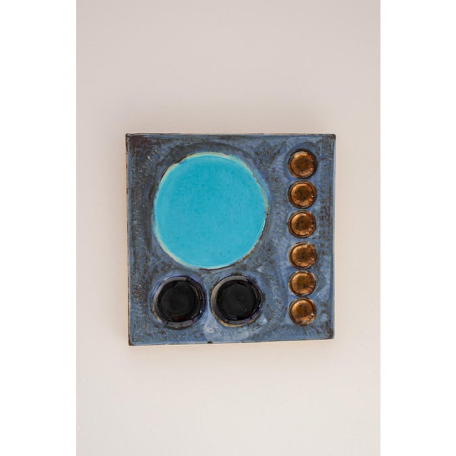 Rörstrand Mid-Century Modern Scandinavian Wall Art by Alberius for Rörstrand, 1960s For Sale - Image 4 of 13