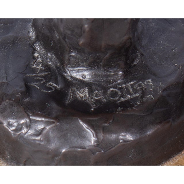 1990s 1999 Bronze Sculpture of a Minotaur by Marco A. Oviedo For Sale - Image 5 of 7