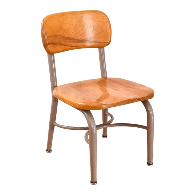 HeywoodWakefield Vintage MidCentury Child's School Chair 6