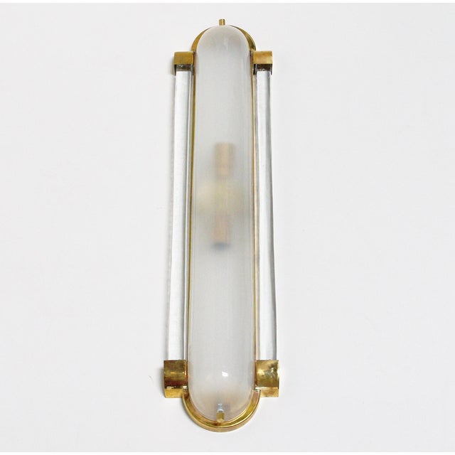 Art Deco 21st Century Deco Lungo Sconce by Fabio Ltd For Sale - Image 3 of 6