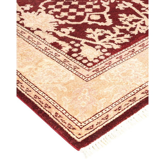 With an amalgam of sizes and aesthetic influences ranging from art deco to Rorschach and modernist, the rugs in the...