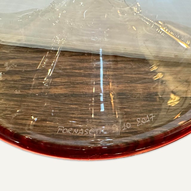 2017 Set of 2 Venini Glass Horns by Piero Fornasetti Sold by Barney’s New York For Sale - Image 11 of 11