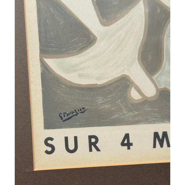 Braque, Georges Sur 4 Murs - Galerie Maeght, 1959 Framed For Sale - Image 10 of 11