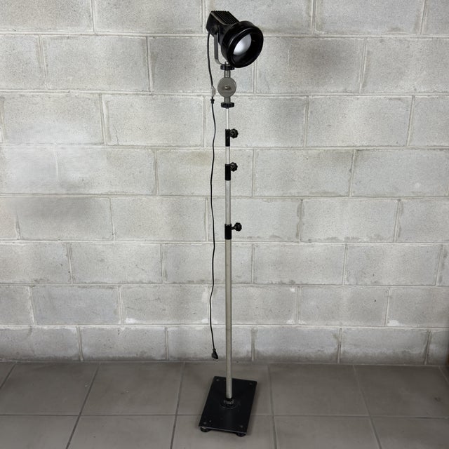 Vintage Industrial Floor Lamp in Metal by Ignoto For Sale - Image 11 of 11