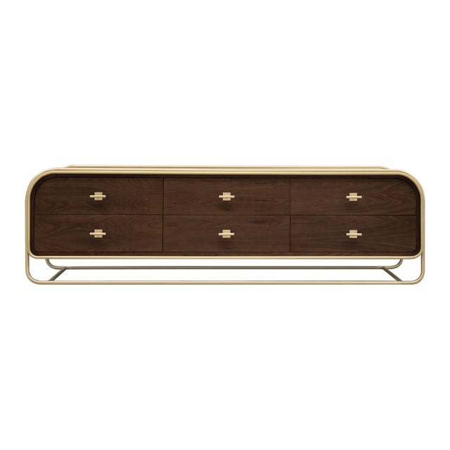 Brown Columbia Sideboard by Porus Studio For Sale - Image 8 of 10