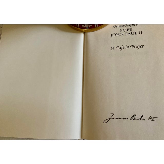 Signed Copy - The Private Prayers of Pope John Paul II - First Atria Hardcover Edition Books 2005 For Sale In Palm Springs - Image 6 of 16
