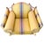 Grand Scale Neoclassical Revival Italian Maximalist Armchair With Bolsters and Tassels For Sale - Image 4 of 14