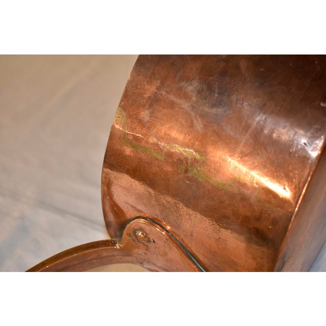 19th Century French Copper Pot For Sale - Image 9 of 10