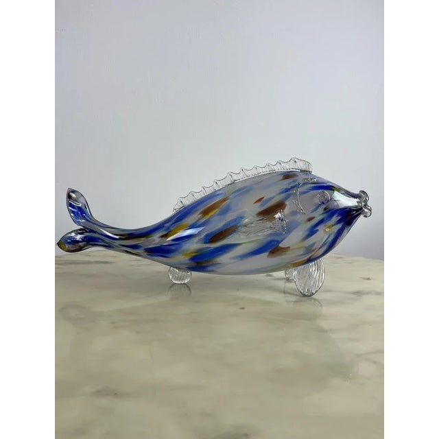 Italian Murano Glass Fish, 1970 For Sale - Image 12 of 12