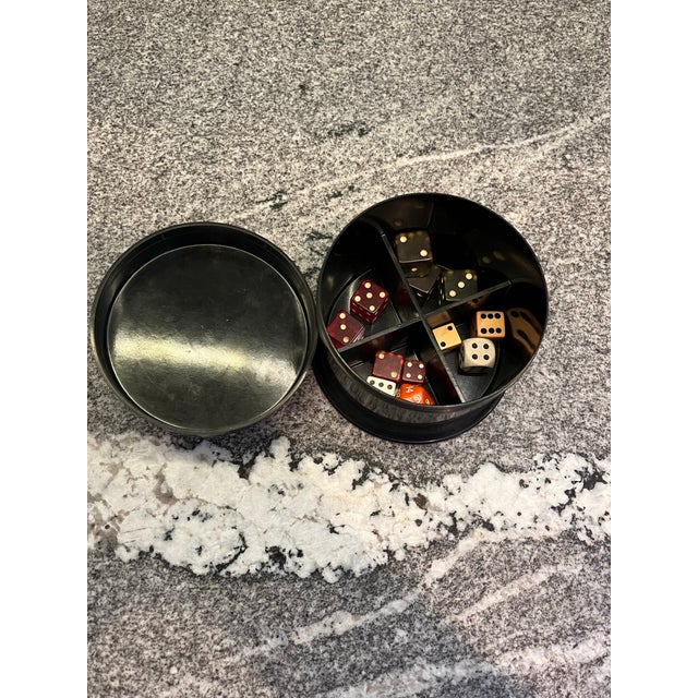 Mid 20th Century Mid Century Domino Dice Caddy For Sale - Image 5 of 8