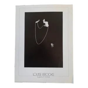 Eugene R. Richee "Louise Brooks 1928" Poster Black and Whites Gallery London