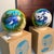 Vintage Japanese Climate Globe Set, 1980s, Set of 2 For Sale - Image 6 of 16