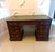 Mid 19th Century Antique Victorian Mahogany Freestanding Pedestal Kneehole Desk with Fitted Stationery Drawers and Writing Slides, 1850 For Sale - Image 5 of 18