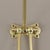 Gold Art Deco Towel Rail, 1920 For Sale - Image 8 of 12