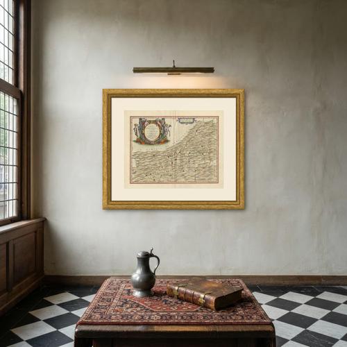 Antique Blaeu Map of the Diocese of Sarlat in Perigord After Tarde, 1642 For Sale - Image 10 of 12