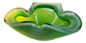 Big Ashtray in Murano Glass attributed to Flavio Poli for Seguso, Italy, 1960s