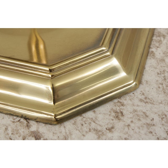 Metal 1980s Mid Century Modern Adjustable Brass Floor Lamp For Sale - Image 7 of 16