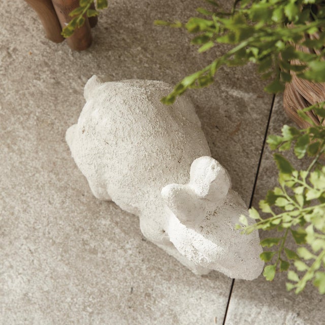 Weathered Garden Rabbit Large For Sale In Chicago - Image 6 of 6