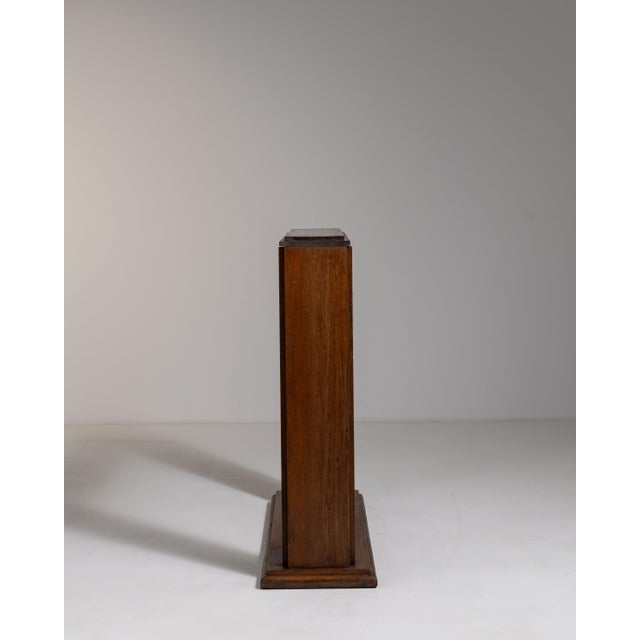 1920s France Art Deco White Wood Coat Rack For Sale - Image 12 of 15