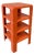 Set of 4 Stackable Fiberglass Quattro Gatti Tables by Mario Bellini for C & B Italia, 1970s For Sale