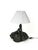 Art Deco French Figural Table Lamp in Bronze, 1930s For Sale - Image 14 of 14