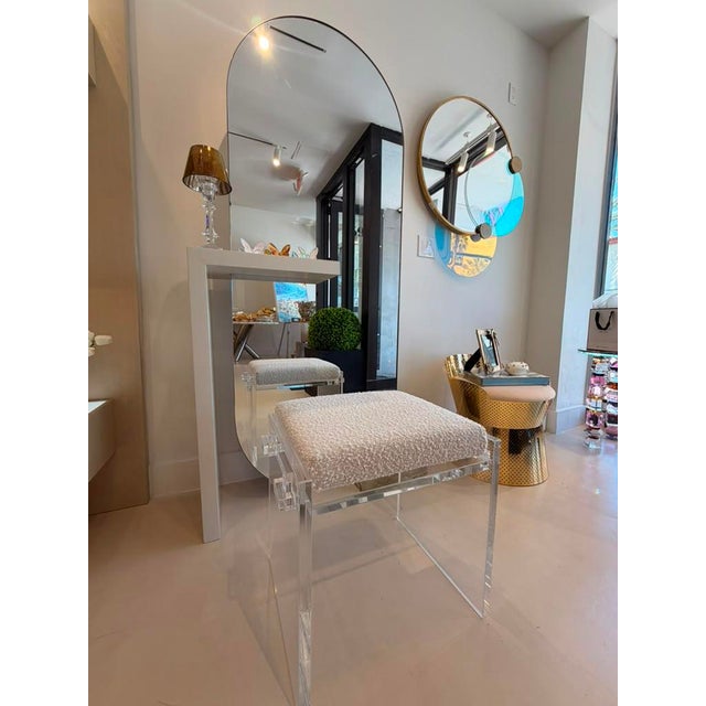 Four Hands Gerrard Accent Stool For Sale - Image 4 of 4