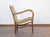 Brown Art Deco Armchair in the style of Erich Dieckmann, 1930s For Sale - Image 8 of 15