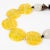 Yellow Angela Caputi Extra-Long Necklace Faux-Wood and Textured Yellow Resin Beads For Sale - Image 8 of 12