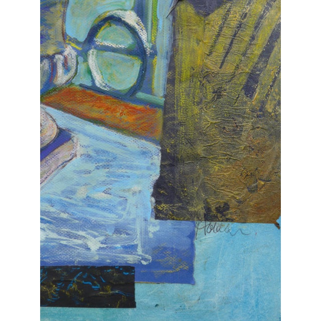 Contemporary "French Vase" Contemporary Collage Print by Martha Holden For Sale - Image 3 of 5
