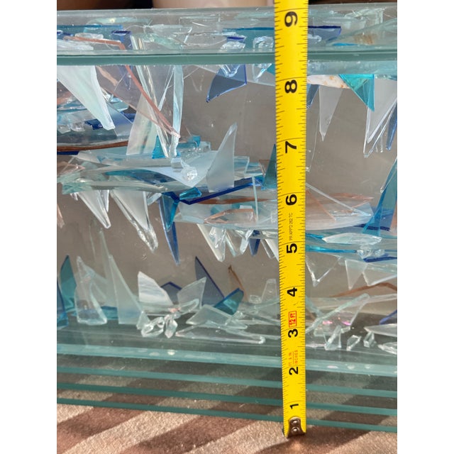 Late 20th Century Contemporary Studio Glass Abstract Sculpture For Sale - Image 15 of 16